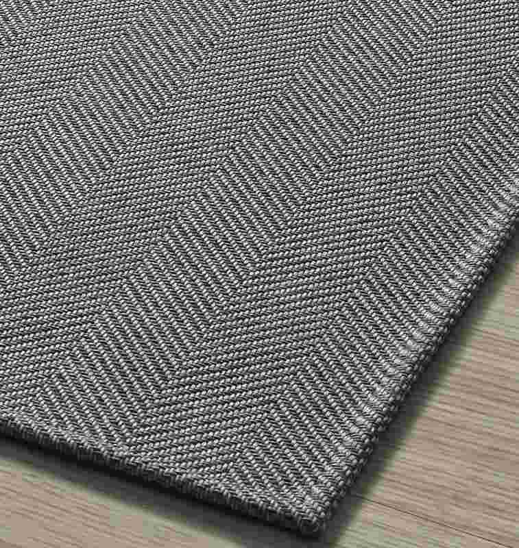 ALFOMBRA ESPIGA LISO GRIS